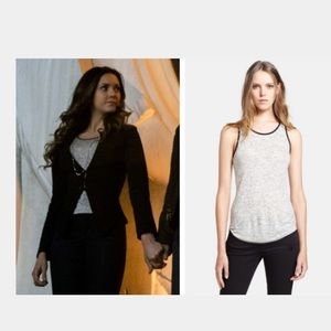 Rag and Bone Spine Jersey tank ASO Elena Gilbert